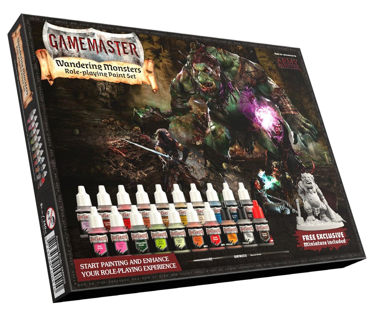 The Army Painter Hobby Supplies > Paints Army Painter: Gamemaster - Wandering Monsters Paint Set 5713799100510 TAP GM1005
