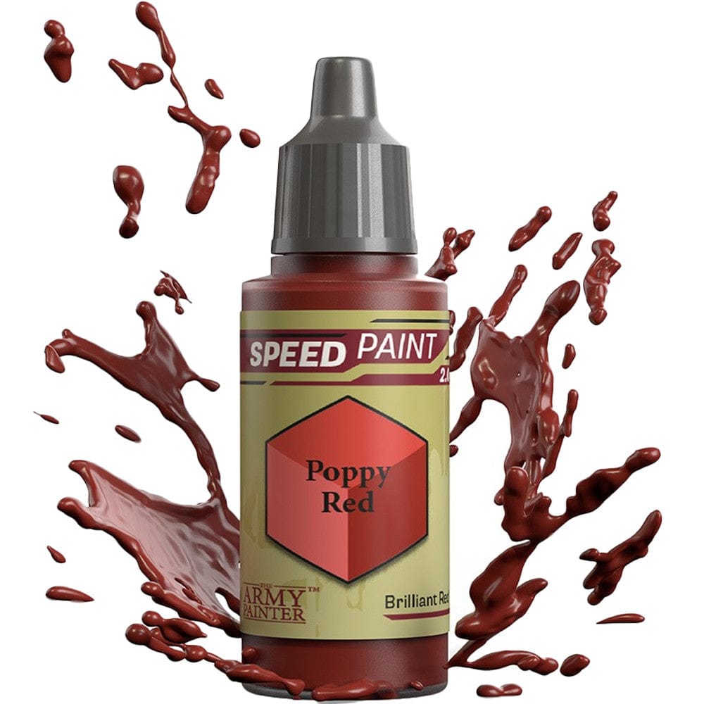 The Army Painter Hobby Supplies > Paints Army Painter: Speedpaint - Poppy Red 5713799205604 TAP WP2056