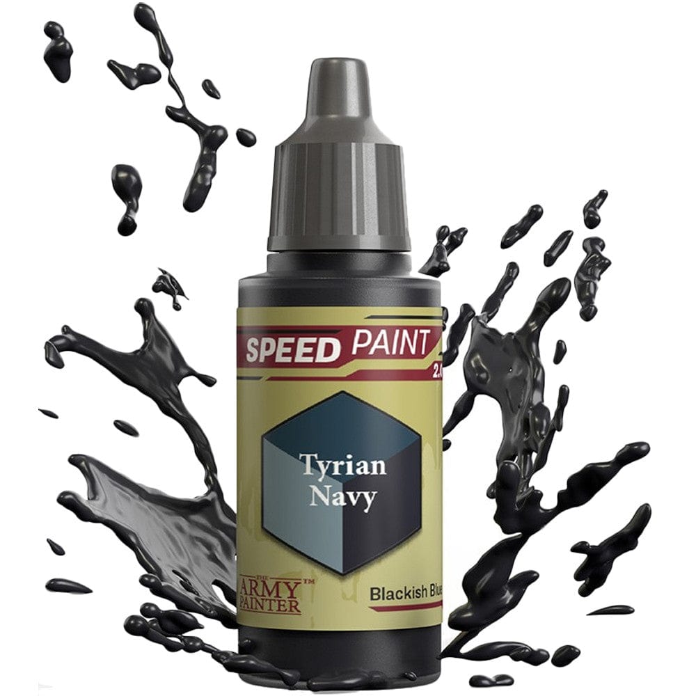 The Army Painter Hobby Supplies > Paints Army Painter: Speedpaint - Tyrian Navy 5713799205109 TAP WP2051
