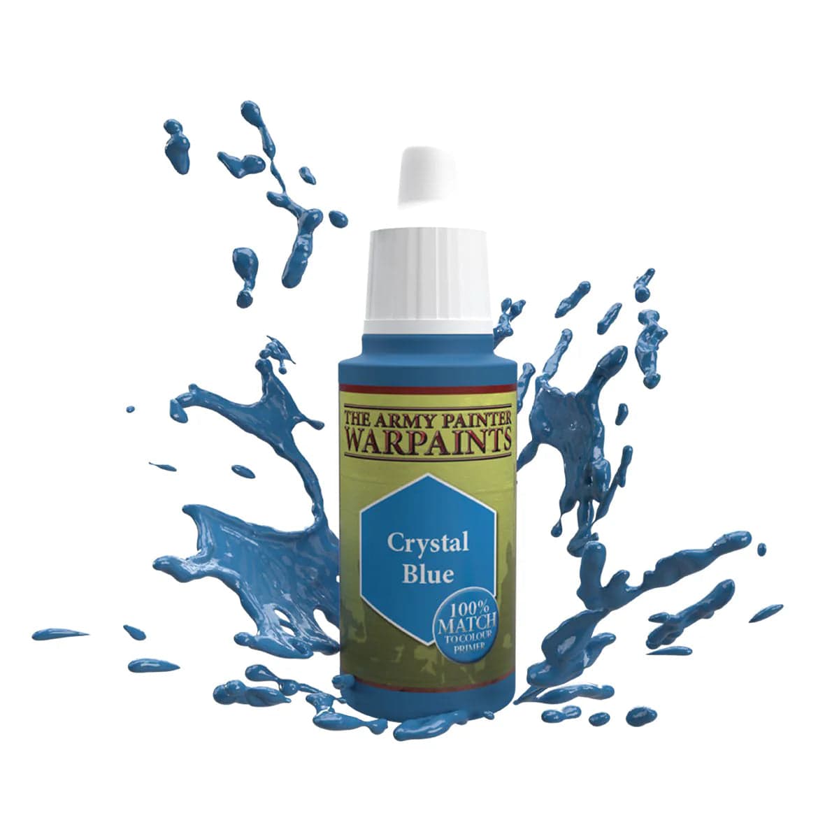 The Army Painter Hobby Supplies > Paints Army Painter: Warpaints - Crystal Blue 2561114111115 TAP WP1114
