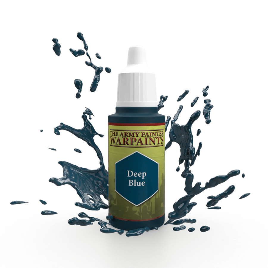 The Army Painter Hobby Supplies > Paints Army Painter: Warpaints - Deep Blue 2561116111113 TAP WP1116