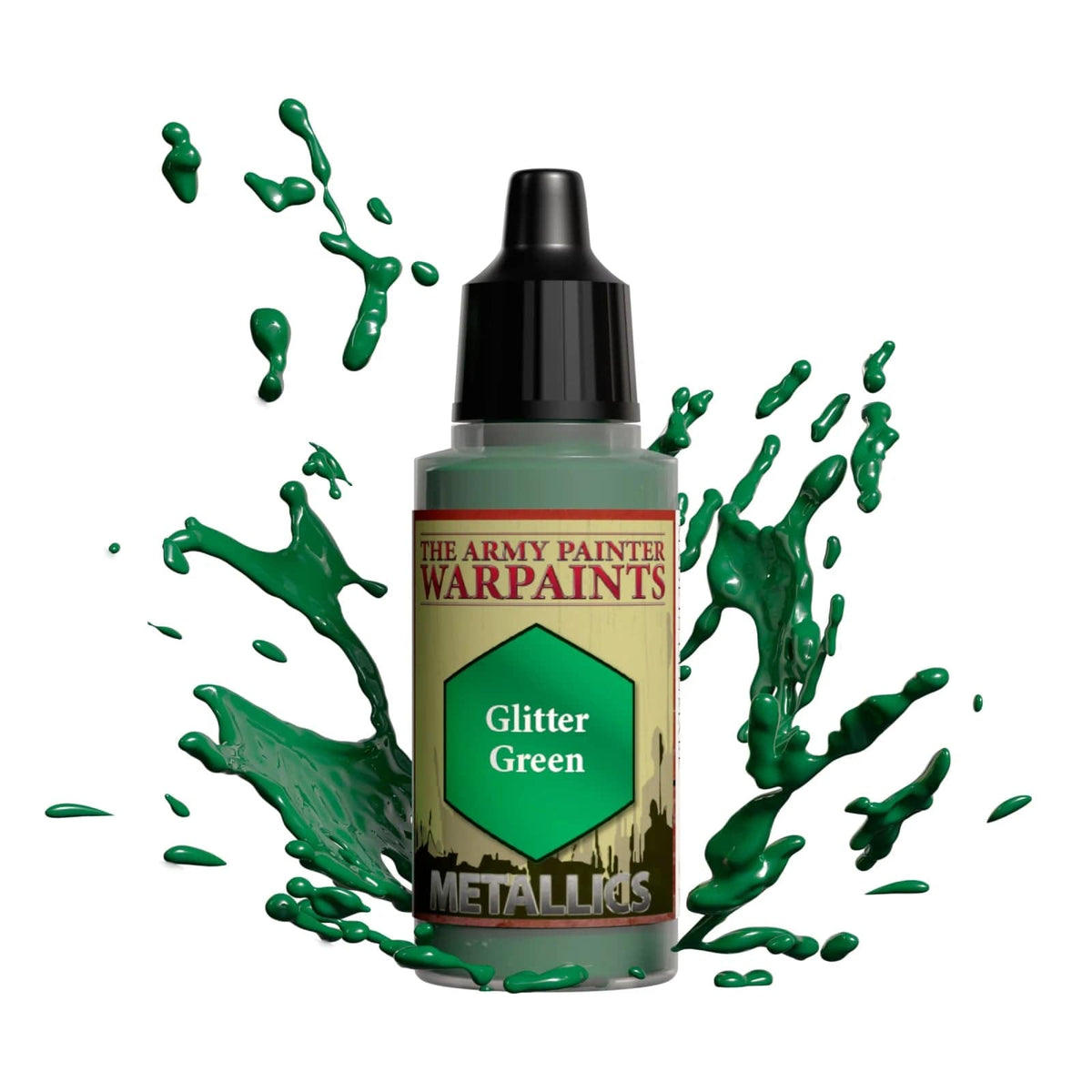 The Army Painter Hobby Supplies > Paints Army Painter: Warpaints - Glitter Green 5713799148406 TAP WP1484