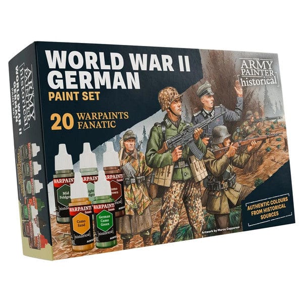 The Army Painter Hobby Supplies > Paints Historical: WWII German Paint Set 5713799808300 AMYWP8083