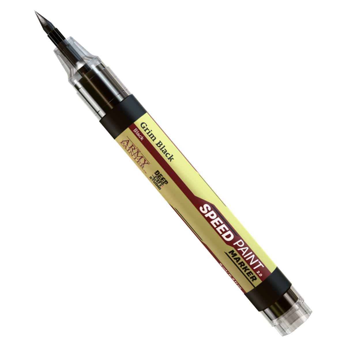 The Army Painter Hobby Supplies > Paints Speedpaint Marker: Grim Black 5713799102019 AMYSM1020