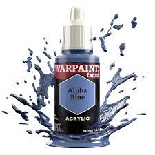 The Army Painter Hobby Supplies > Paints Warpaints Fanatic: Alpha Blue 18ml 5713799302204 TAP WP3022