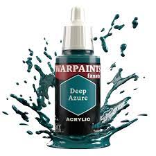 The Army Painter Hobby Supplies > Paints Warpaints Fanatic: Deep Azure 18ml 5713799303706 TAP WP3037