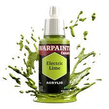 The Army Painter Hobby Supplies > Paints Warpaints Fanatic: Electric Lime 18ml 5713799305809 TAP WP3058