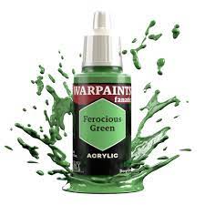 The Army Painter Hobby Supplies > Paints Warpaints Fanatic: Ferocious Green 18ml 5713799305403 TAP WP3054