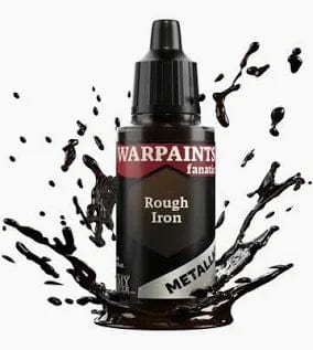 The Army Painter Hobby Supplies > Paints Warpaints Fanatic: Metallic - Rough Iron 18ml 5713799318106 TAP WP3181
