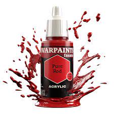 The Army Painter Hobby Supplies > Paints Warpaints Fanatic: Pure Red 18ml 5713799311800 TAP WP3118