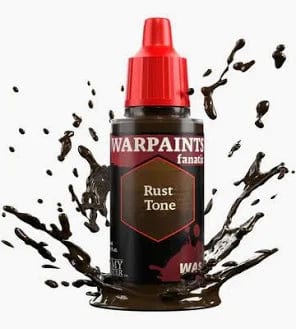 The Army Painter Hobby Supplies > Paints Warpaints Fanatic: Wash - Rust Tone 18ml 5713799320406 TAP WP3204