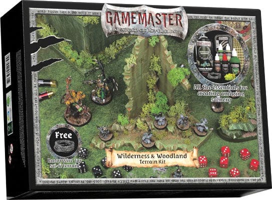 The Army Painter Hobby Supplies > Supply Kits Army Painter: Gamemaster - Wilderness & Woodlands Terrain Kit 5713799400399 TAP GM4003