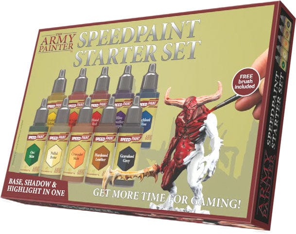 The Army Painter Hobby Supplies > Supply Kits Army Painter: Speedpaint - Starter Set 5713799805408 TAP WP8054