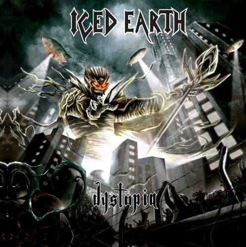 The Circle Music Music > Vinyl Records Iced Earth - Dystopia (Limited Edition, Clear Vinyl, Red, Black, 3 Dimensional) 617669420959 TCIC170122.1