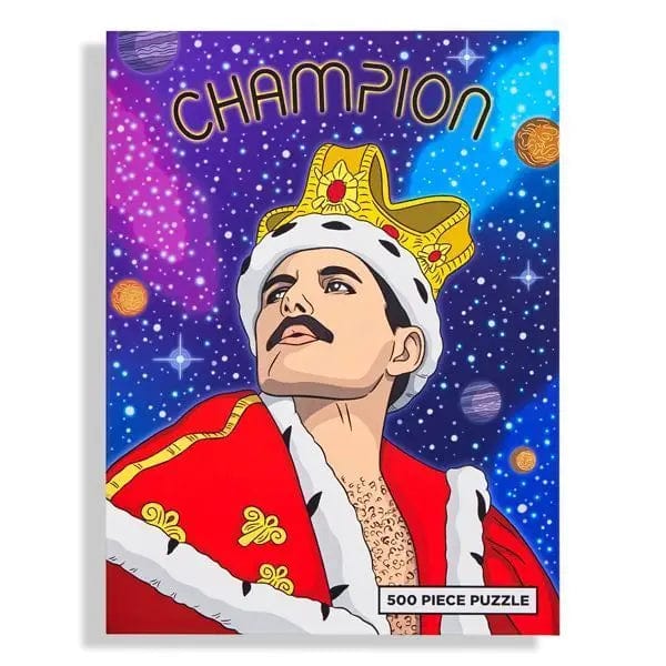 The Found Puzzles > Jigsaw Puzzles The Found: 500pc Freddie Mercury Champion Puzzle 810027320193 PUZ104