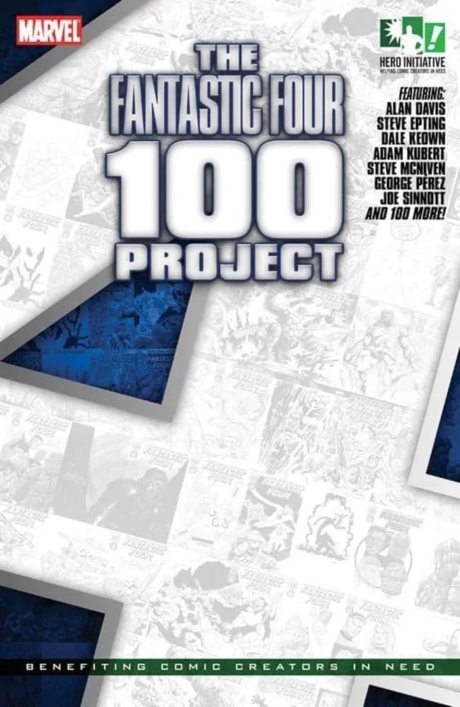THE HERO INITIATIVE Graphic Novel > Hero Initiative Hero Initiative: FANTASTIC FOUR 100 PROJECT HARDCOVER 93835516 TE-HEROINITIATIVE-FF100HC