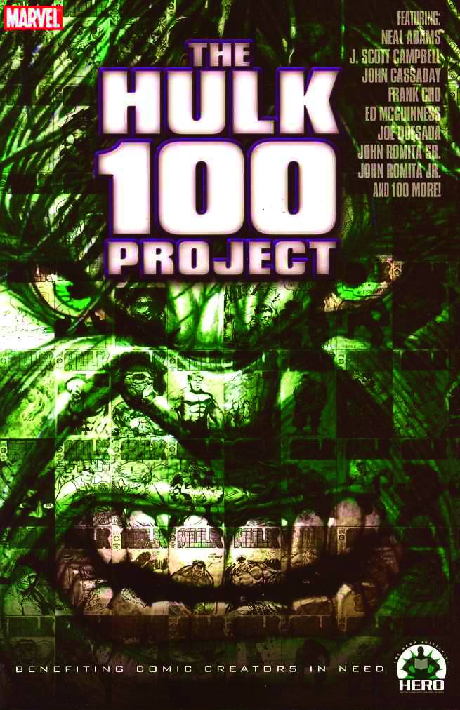 THE HERO INITIATIVE Graphic Novel > Hero Initiative Hero Initiative: HULK 100 PROJECT HARDCOVER 20795644 TE-HEROINITIATIVE-HULK100HC