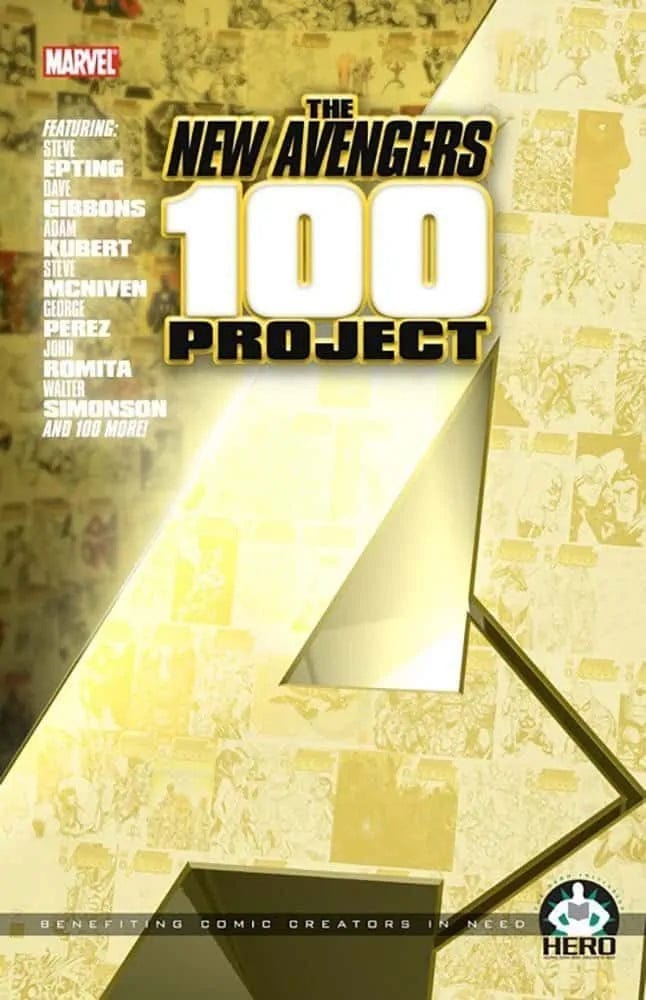 THE HERO INITIATIVE Graphic Novel > Hero Initiative Hero Initiative: NEW AVENGERS 100 PROJECT HARDCOVER 75543036 TE-HEROINITIATIVE-NEWAVENGERS100HC