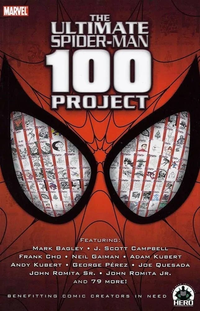 The Hero Initiative Graphic Novel > Hero Initiative Hero Initiative: ULTIMATE SPIDER MAN 100 PROJECT TP 75960605301803525 TE-HEROINITIATIVE-SPIDERMAN100TP