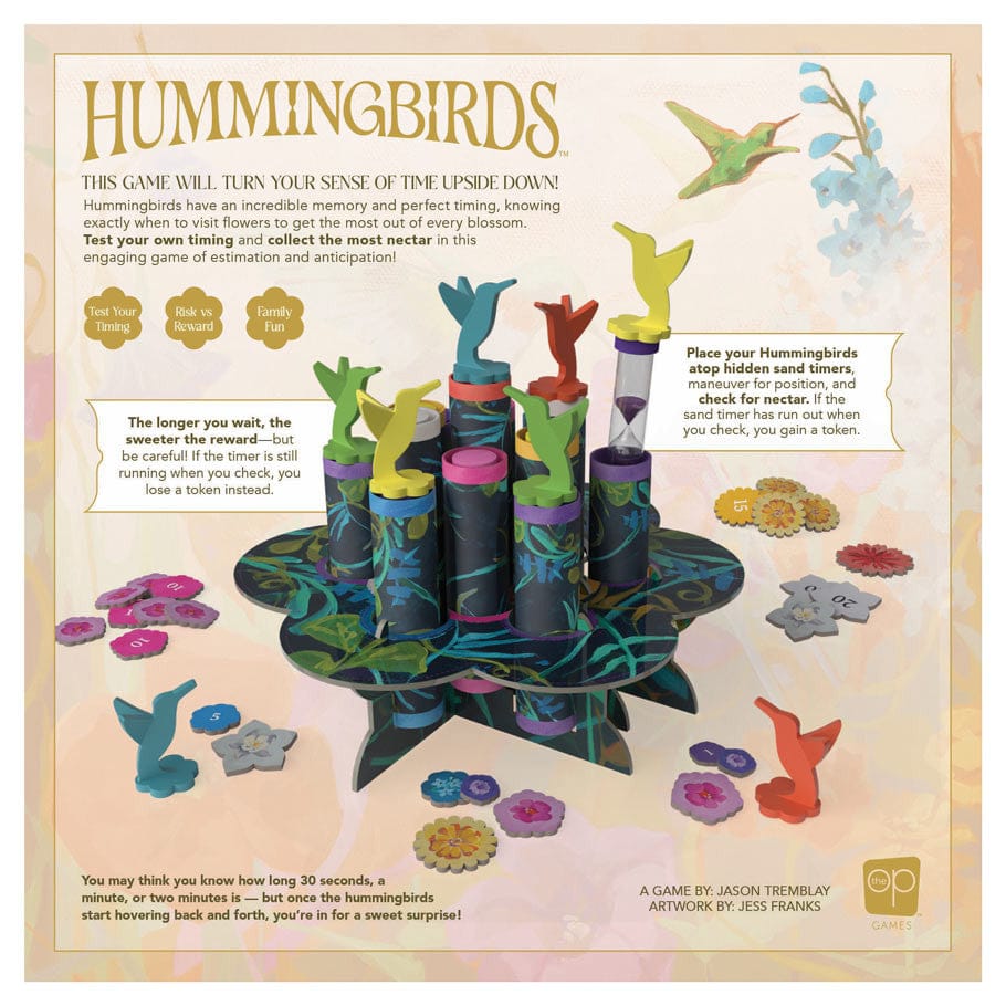The Op Games Board Games Hummingbirds 700304160188 USOPA184929