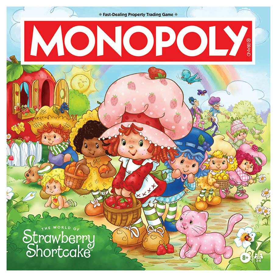 The Op Games Board Games Monopoly: Strawberry Shortcake 700304160324 USOMN196937