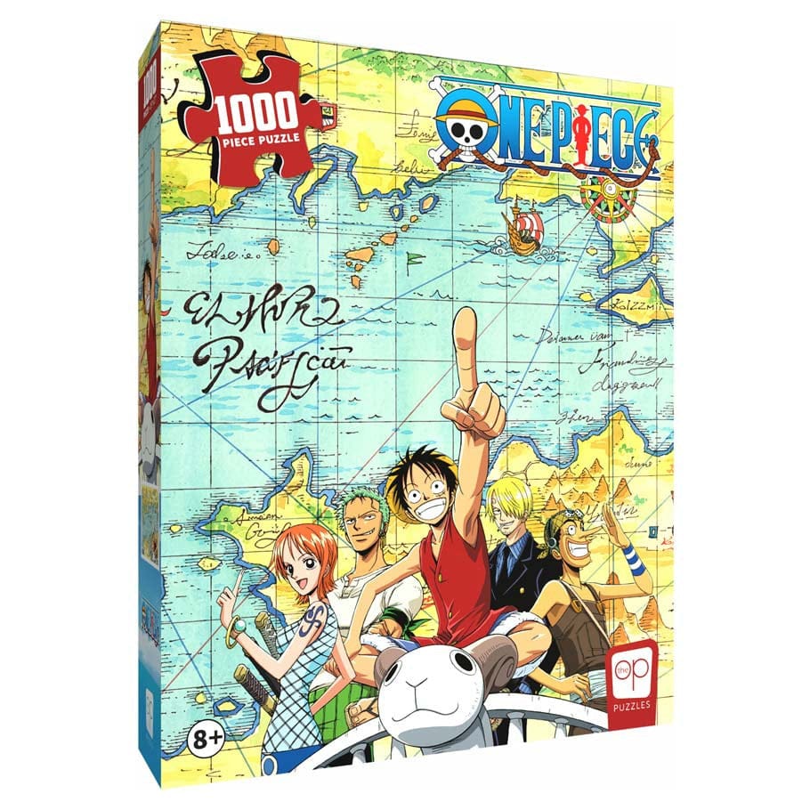 The Op Games Board Games Puzzle: One Piece "Sailing The Going Merry" 1000 piece 700304160522 USOPZ113879