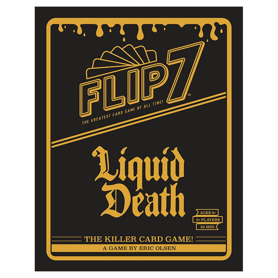 The Op Games Card Games Flip 7: Liquid Death 700304160751 USOPA201948