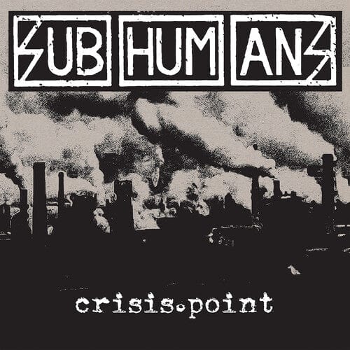 The Subhumans Music > Vinyl Records Subhumans - Crisis Point (White & Black Vinyl) 810096654144 PIRP248A.1