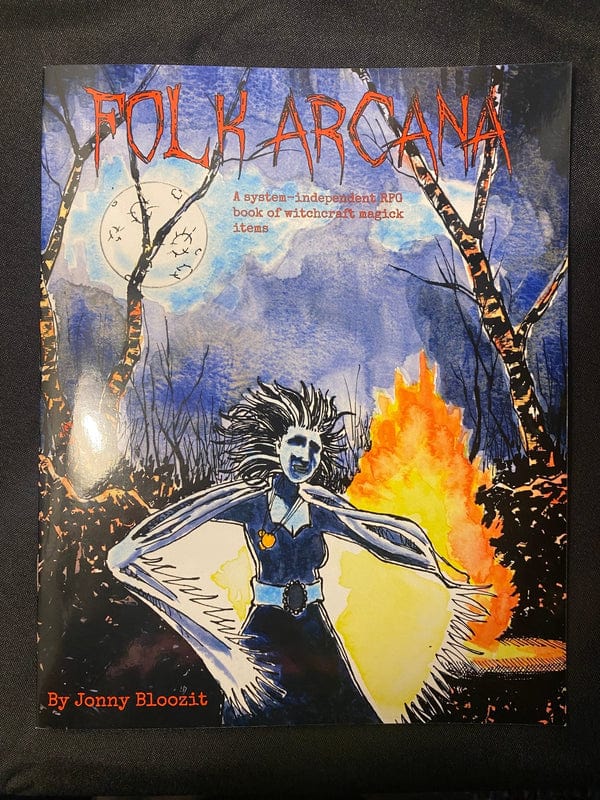 Exalted Funeral Press Books > RPG Folk Arcana by Jonny Bloozit 9798887560533 EFP01036
