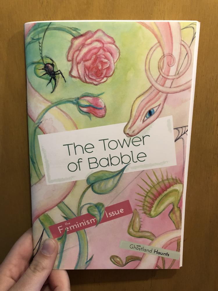 Microcosm Publishing Books > Zines The Tower of Babble: The Feminism Issue with Ghostland Haunts - Zine M11133 MC-23787