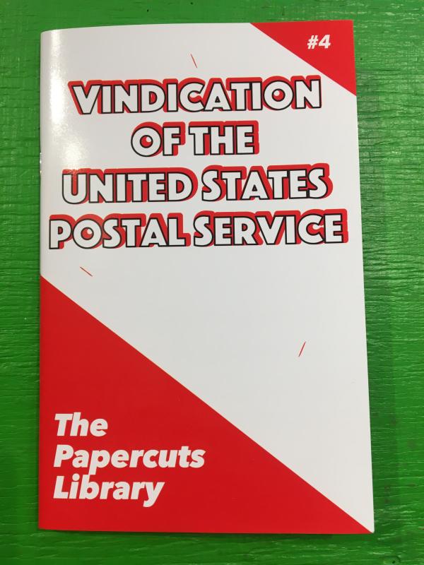 Microcosm Publishing Books > Zines Vindication of the United States Postal Service - Zine 9781957660042 MC-19430