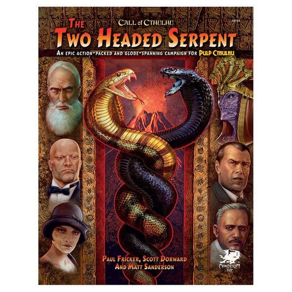 Third Eye Comics Call of Cthulhu 7E: Pulp: The Two-Headed Serpent 9781568824048 CAO23125