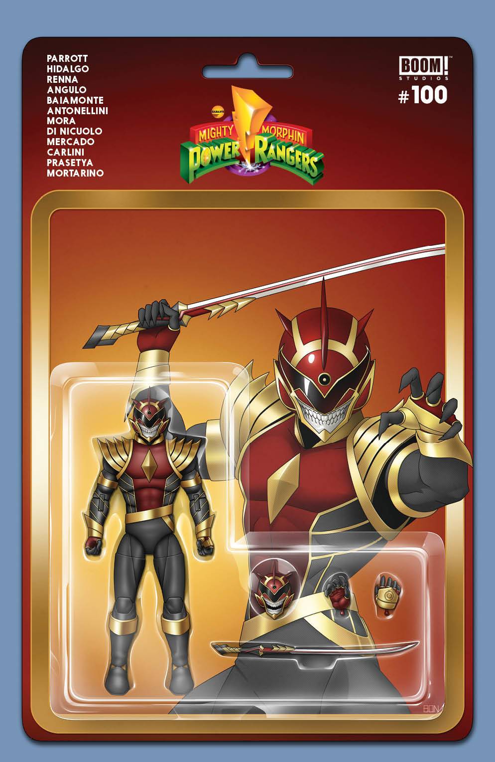 Third Eye Comics Comic Books MIGHTY MORPHIN POWER RANGERS #100 CVR F 10 COPY INCV 84428400886000061