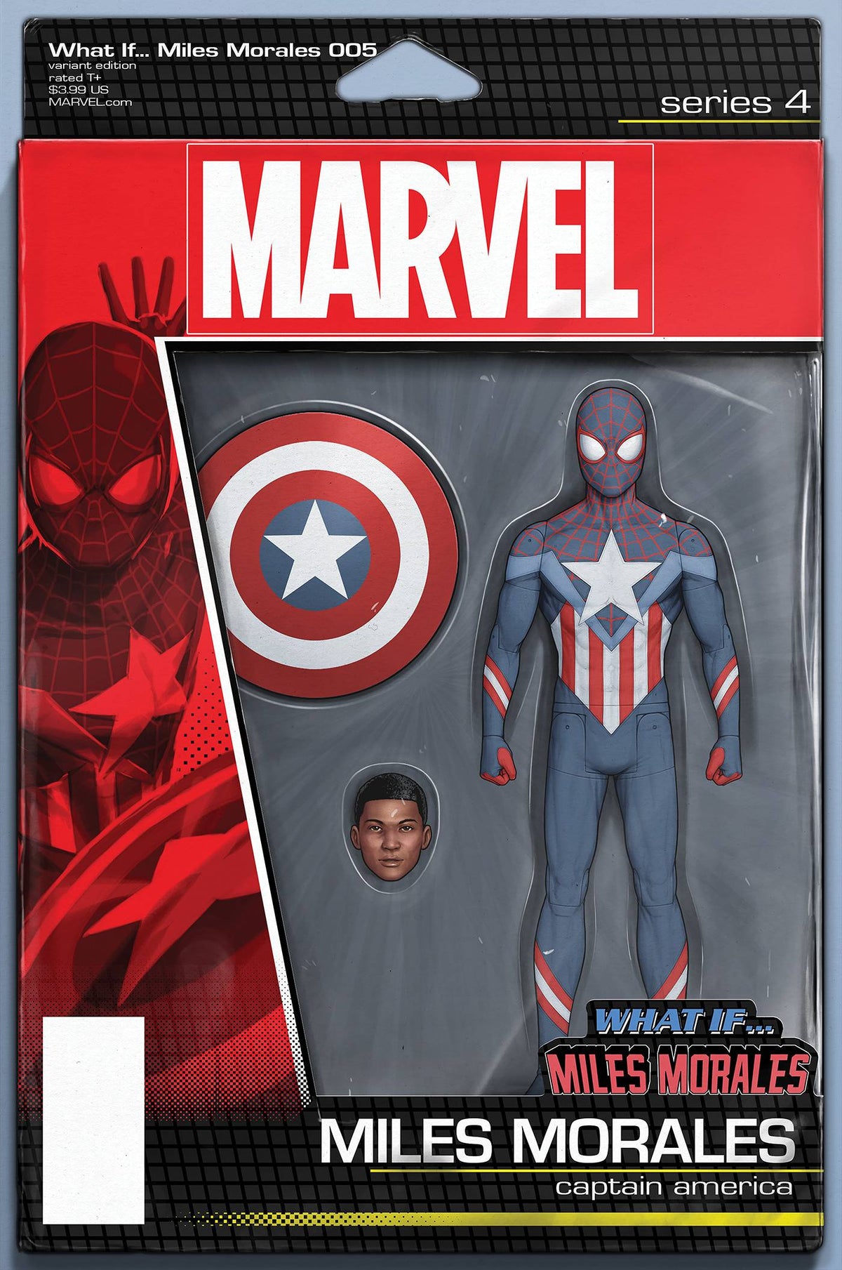 Third Eye Comics Comic Books WHAT IF MILES MORALES #5 (OF 5) CHRISTOPHER ACTION FIG VAR 75960620313000521