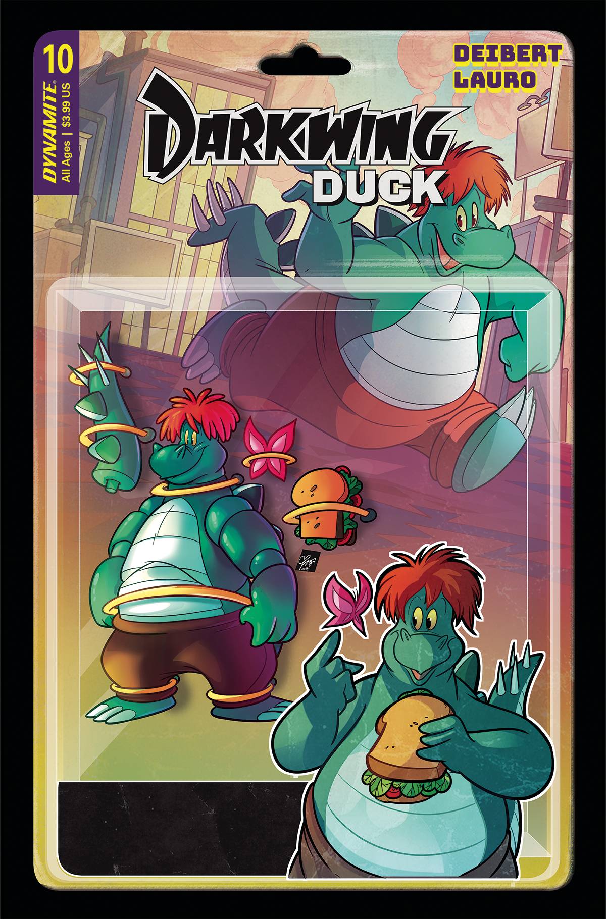 Dynamite Comic Books > Incentives DARKWING DUCK #9 CVR H 1:10 INCV ACTION FIGURE 72513032463409081 JUL230318