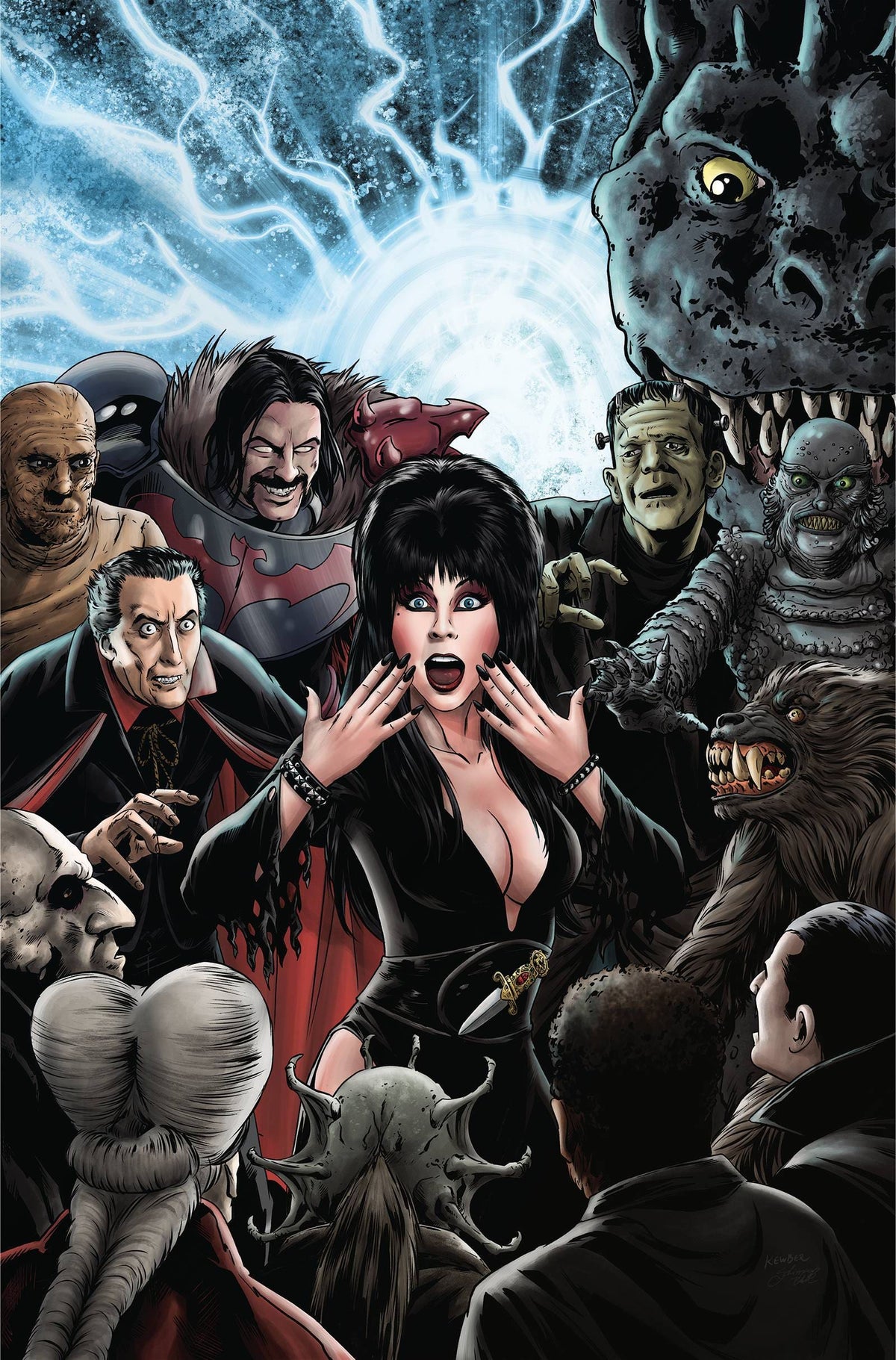 Third Eye Comics Comic Books > Incentives ELVIRA IN MONSTERLAND #5 CVR H 1:15 INCVBAAL VIRGIN 72513033023905081 JUL230376
