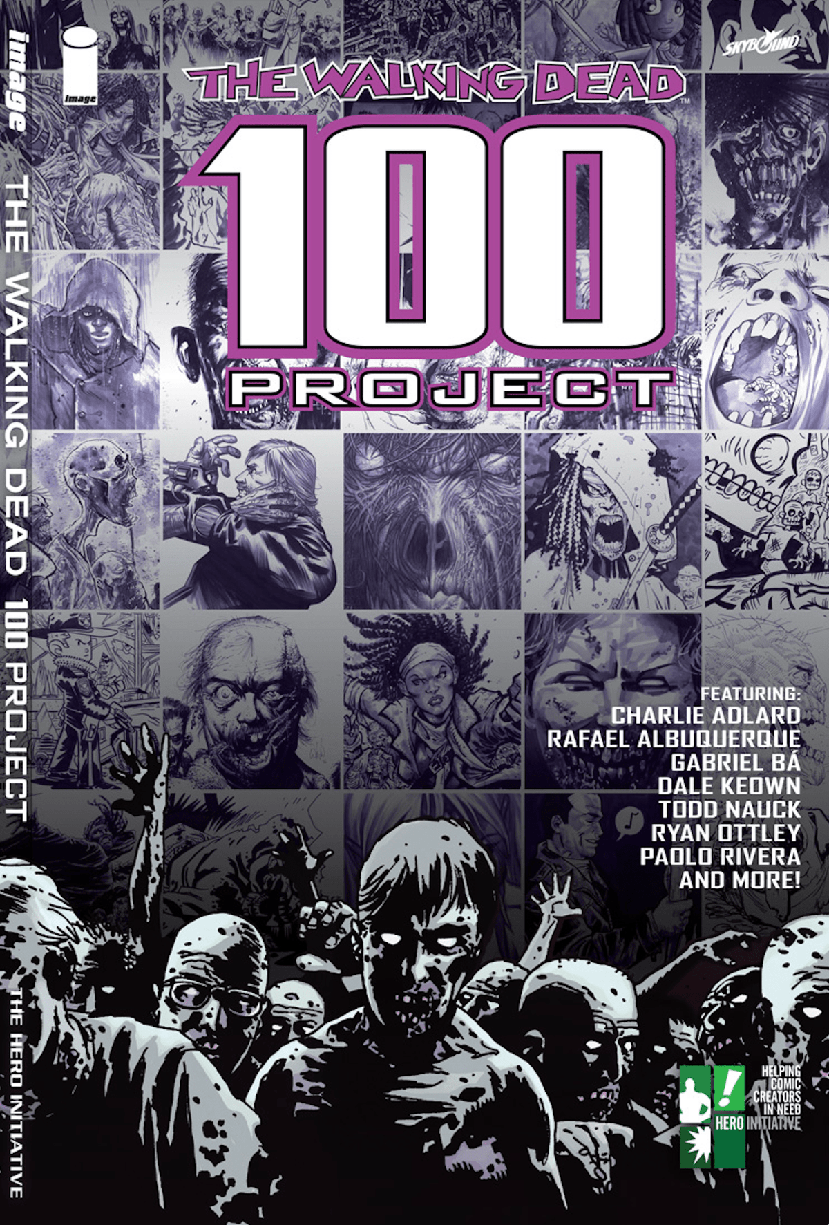 THE HERO INITIATIVE Graphic Novel > Hero Initiative Hero Initiative: Walking Dead 100 Project Hardcover 95316476 TE-HEROINITIATIVE-TWD-HC