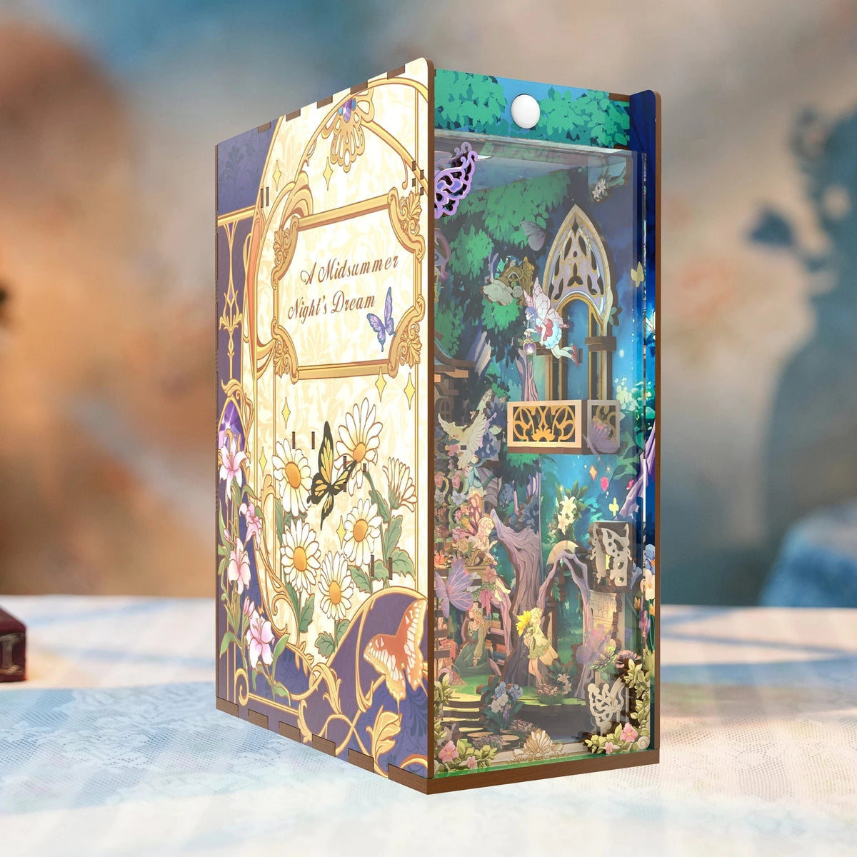 Third Eye Comics Model Kits > Other Model Kits Diy Book Nook Kit: A Midsummer Night's Dream with Dust Cover 6971683351304