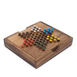 Third Eye Comics Puzzles > Hand Puzzles Wooden Puzzles: Chinese Checkers X001DAP7RX WG-1050