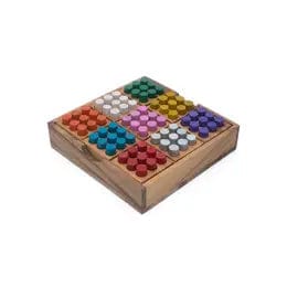 Third Eye Comics Puzzles > Hand Puzzles Wooden Puzzles: Colored Sudoku X001TFFO3F WG-1225