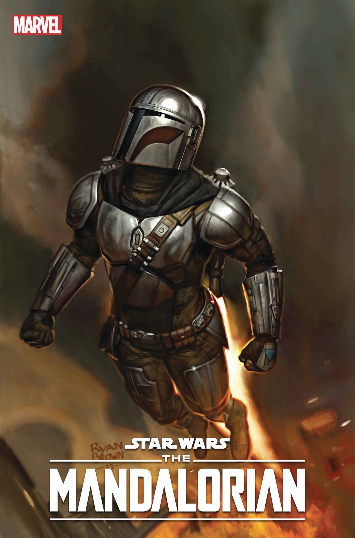 Third Eye Comics Comic Books > Incentives STAR WARS MANDALORIAN SEASON 2 #4 1:25 INCV BROWN VAR 75960620598100416 JUL230775