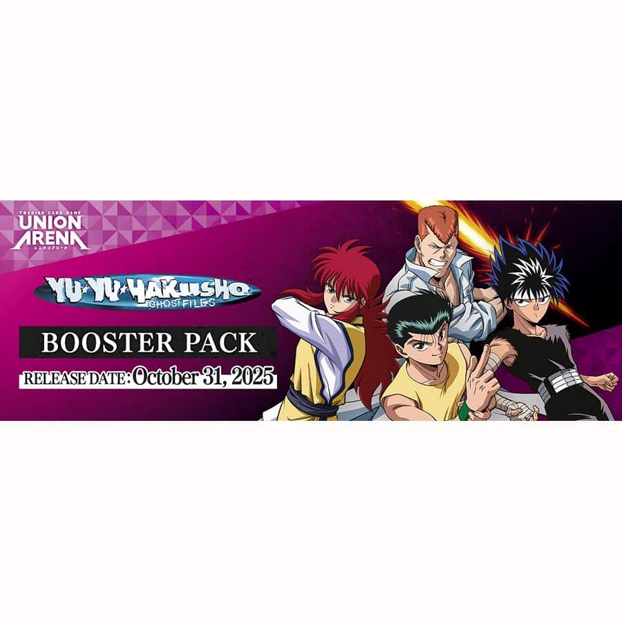 Third Eye Comics UNION ARENA CARD GAME: BOOSTER: YU YU HAKUSHO: GHOST FILES (UE13BT)