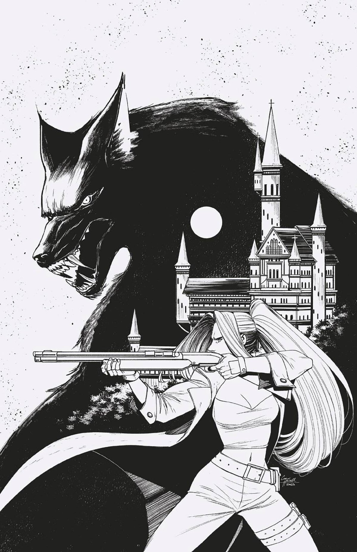 Third Eye Comics Comic Books > Incentives WEREWOLF BY NIGHT #1 TBD 1:100 INCV CORIN HOWELL VIRG VAR 75960620770100117 JUL230679