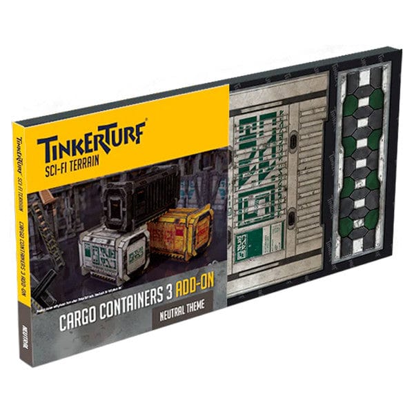 Tinker House Games Hobby Supplies > Terrain TinkerTurf Sci-Fi: Cargo Containers - Series 3 855223008438 THGTTCONSR3