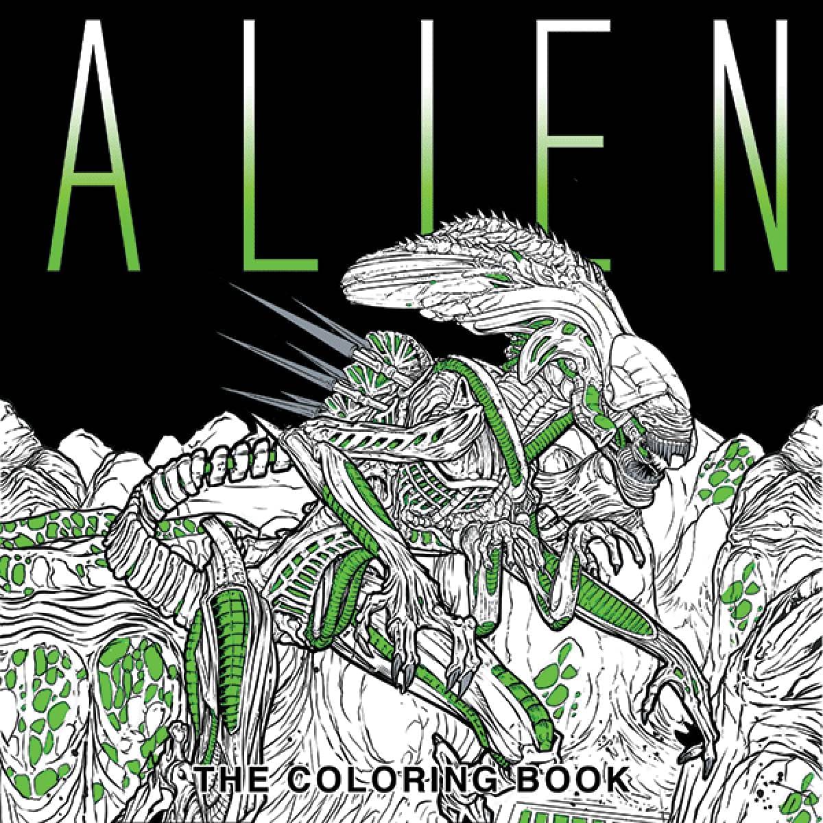 Titan Books Books > Activity Books ALIEN COLORING BOOK 9781785653766 FEB171975