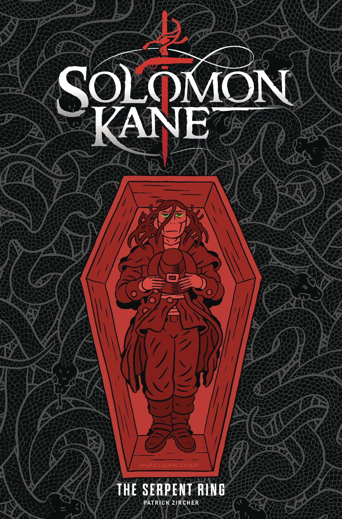 Titan Books Comic Books SOLOMON KANE SERPENT RING #1 CVR D MACLEAN (MR) 65946003472000141