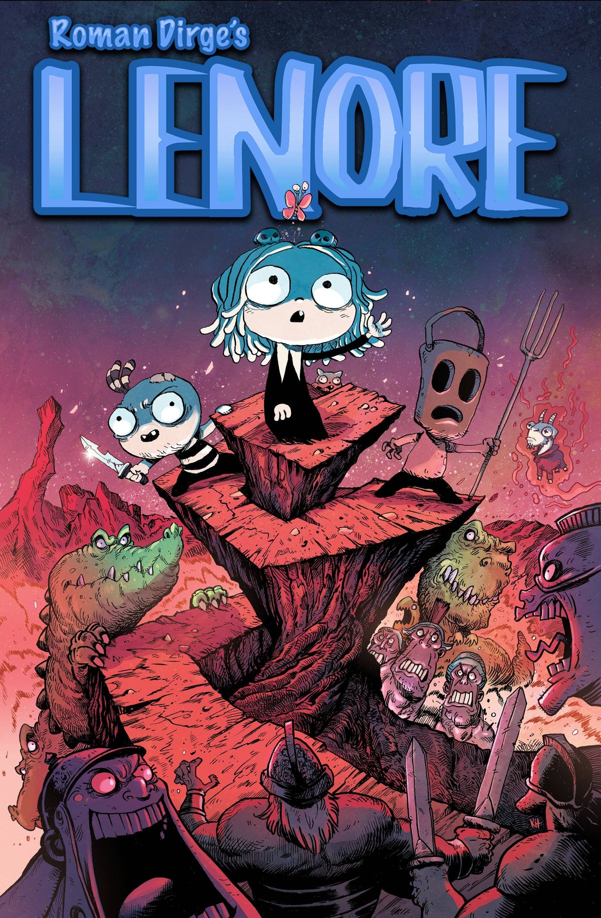 Titan Comic Books LENORE THE TIME WAR #1 CVR C WALLIS (MR)