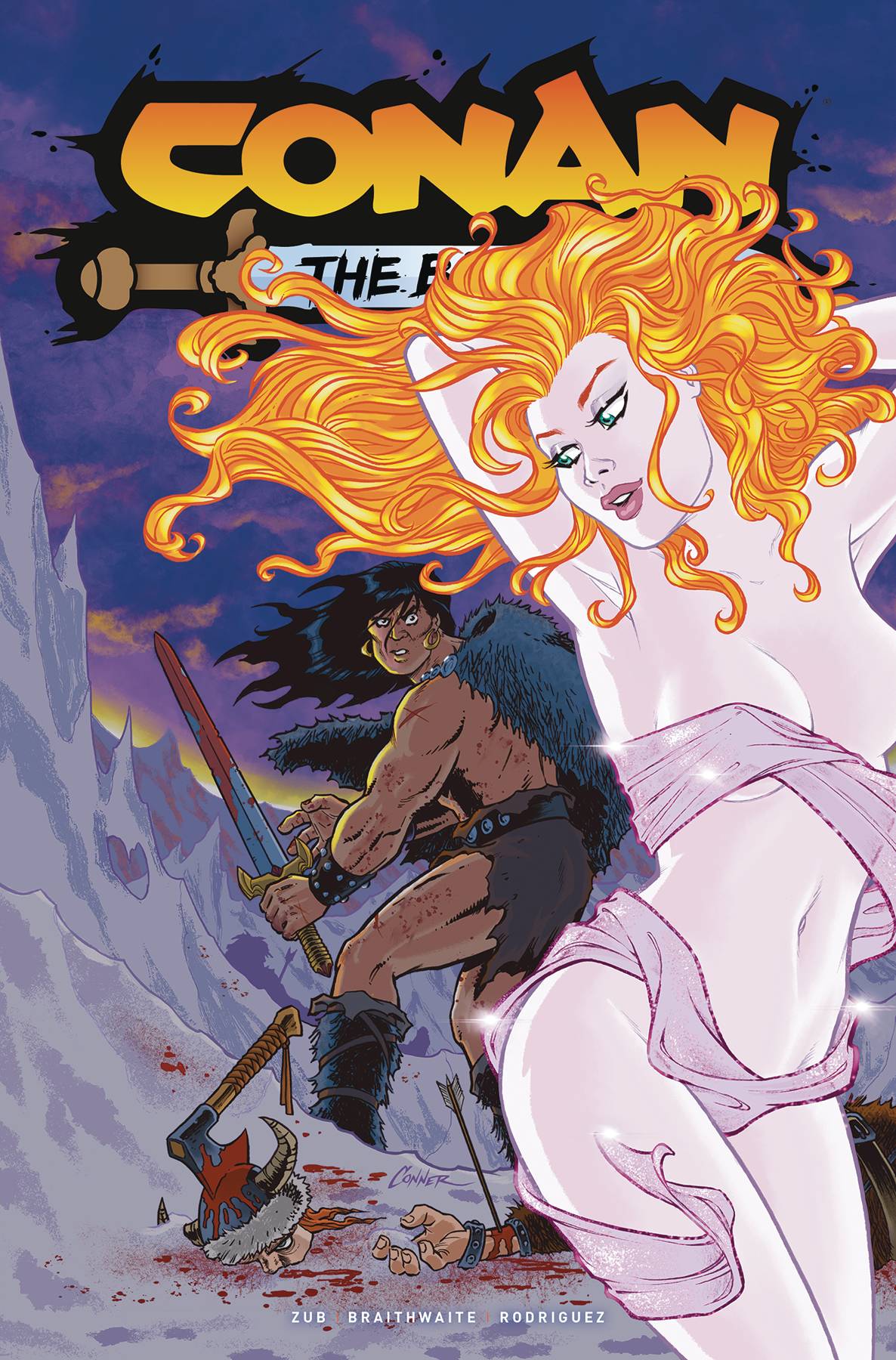 TITAN COMICS Comic Books CONAN BARBARIAN #13 CVR B CONNER 79361173648101321 MAY240363