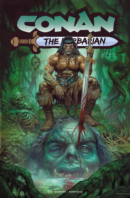 Titan Comics Comic Books CONAN THE BARBARIAN #23 CVR B GREG STAPLES VAR (MR) 79361173648102321 0625TN669