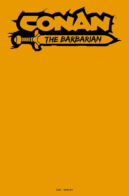 Titan Comics Comic Books CONAN THE BARBARIAN #25 CVR H COLOR BLANK SKETCH VAR (MR) 79361173648102581 0825TN1109